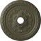 Ekena Millwork Palmetto Ceiling Medallion (Fits Canopies up to 3 5/8"), 23 5/8"OD x 3 5/8"ID x 1 5/8"P, Witch Hazel CM23PMWHF - alternate 1